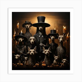 Ghouls Art Print