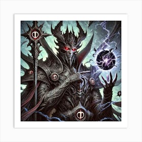 Overlord Tyrus 3 Art Print