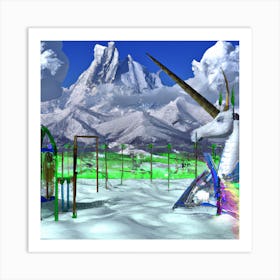 Unicornplayground 002 Art Print