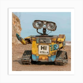 Wall E Robot Art Print