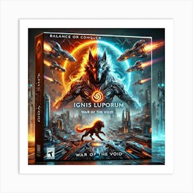 Ignis Luporum War Of The Void Packaging Affiche