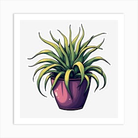 Air Plant Art Print