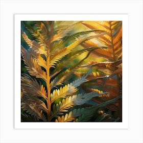 Ferns Art Print