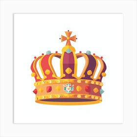 Crown Of Spain Art Print