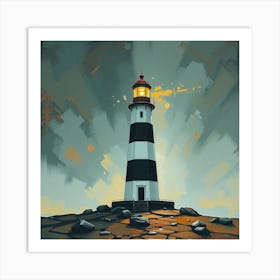 Lighthouse 36 Art Print