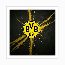 Borussia Dortmund Logo Wall Art 22 Art Print