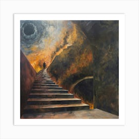 Stairway To Hell Art Print