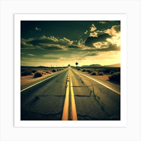 Road To Nowhere 3 Art Print