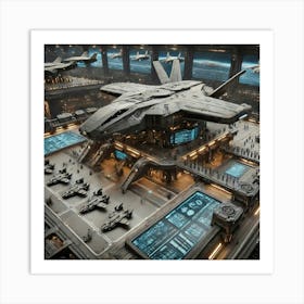 A Detailed Close Up Scene Showing The Drone Deploy Art Print