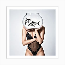 Fish Bowl 2 Art Print