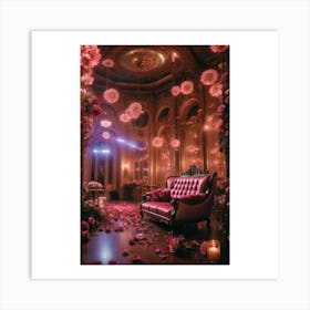 Romantic Evening Art Print