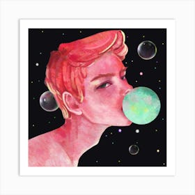 Bubbles Art Print