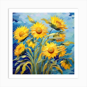 'Sunflowers 1 Art Print