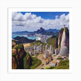 Rio De Janeiro beautiful place 1 Art Print