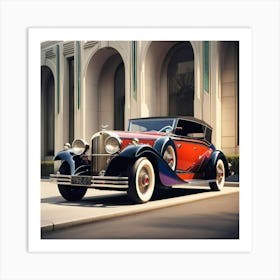 Vintage Car Art Print