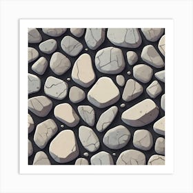 Stone Wall 92 Art Print