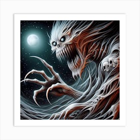 Demon 2 Art Print