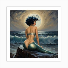 Mermaid 1 Art Print