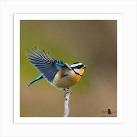 Blue Tit 83 Art Print