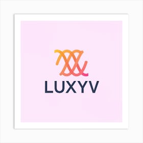 Luxuryyv Logo 1 Art Print