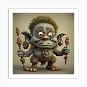 Troll 5 Art Print