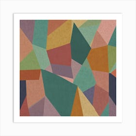 Abstract Geometric Pattern 53 Art Print