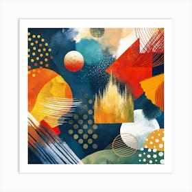 Abstract Painting 125 Art Print