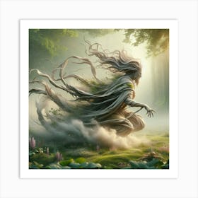 Forest Nymph 1 Art Print