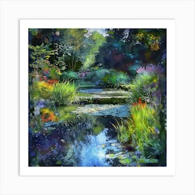 Cottage Dream Garden 6 Art Print