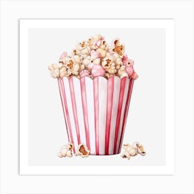 Popcorn In A Bag 3 Art Print