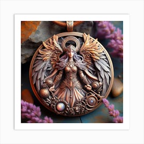 Angel Of The Sun 1 Art Print