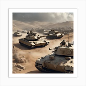 World Of Tanks Art Print