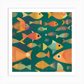 Fishes 3 Art Print