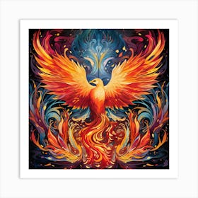 Phoenix 4 Art Print