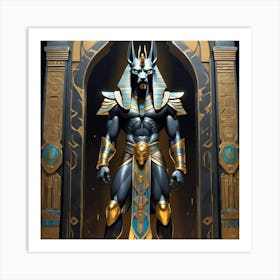 Egyptian God Art Print