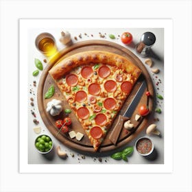 Pizza47 Art Print