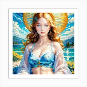 Angel Of The Seargh Art Print