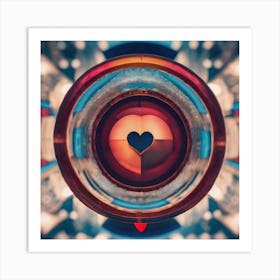 Love Heart 4 Art Print