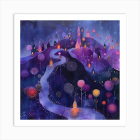 Fairytale Castle Art Print