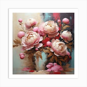 Peonies 14 Art Print