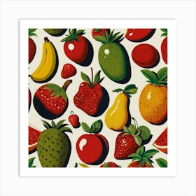 Fruit And Veg 1 Art Print