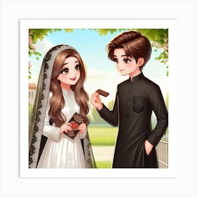 Islamic Wedding 3 Art Print