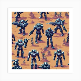 Toy Soldiers 2 Art Print