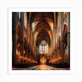 Cathedral Of Notre Dame 1 Art Print