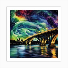 Aurora Bridge Art Print