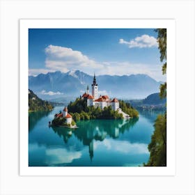 Bled Island Art Print