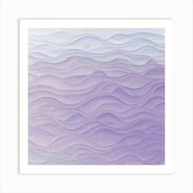 Paper Wavy Background Art Print