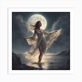 Full Moon 1 Art Print