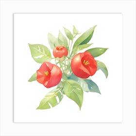 Rosehip Art Print