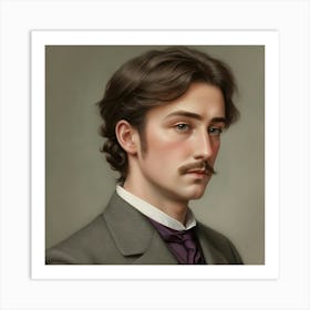 Gentleman of the Edwardian Era Art Print